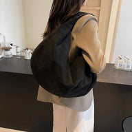 Sylvie Kunstwildleder Hobo Handtasche