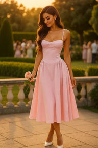 Thomasin Midikleid für Hochzeitsgäste