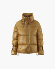 Tyla Glänzende Steppjacke