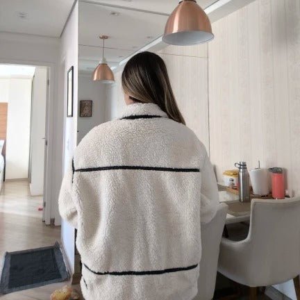 ZEYA - Valentina Boucle Bomber Jacket