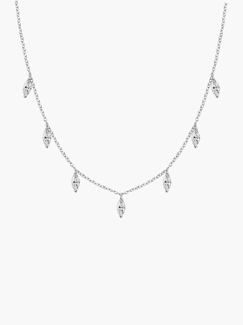 ZEYA - Vera Marquise Cut Necklace